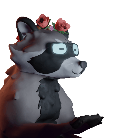 GIFTuber for @RaddestRaccoon